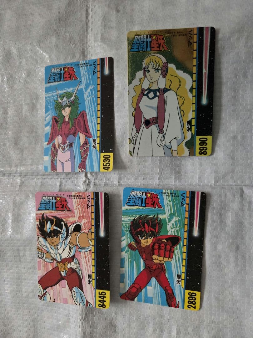 聖闘士星矢　PP カード　 アマダ　不二家　52枚セット