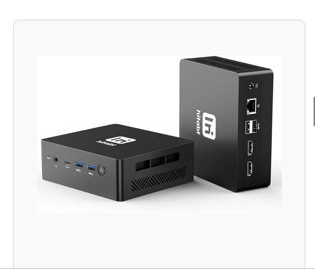 【hitabt M30AミニPC CPU N100 16GB+512GB】