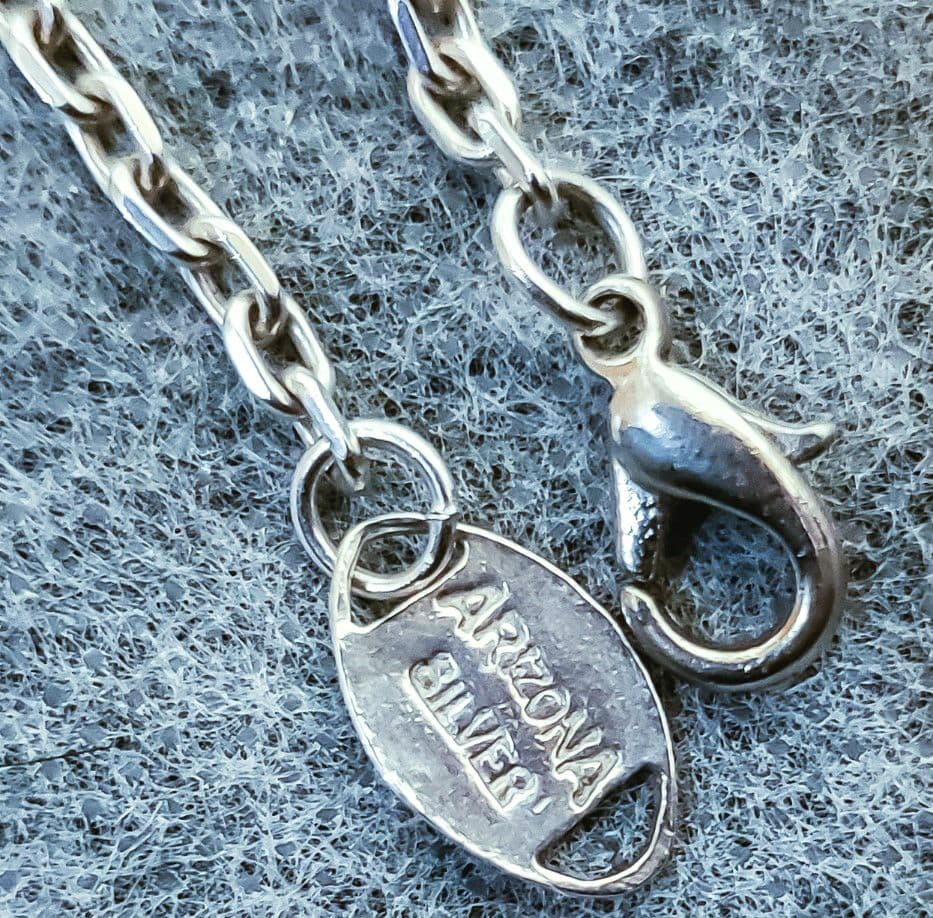 【ARIZONA FREEDOMチェーン❗】小豆極細42,5cm 幅2,5mm❇