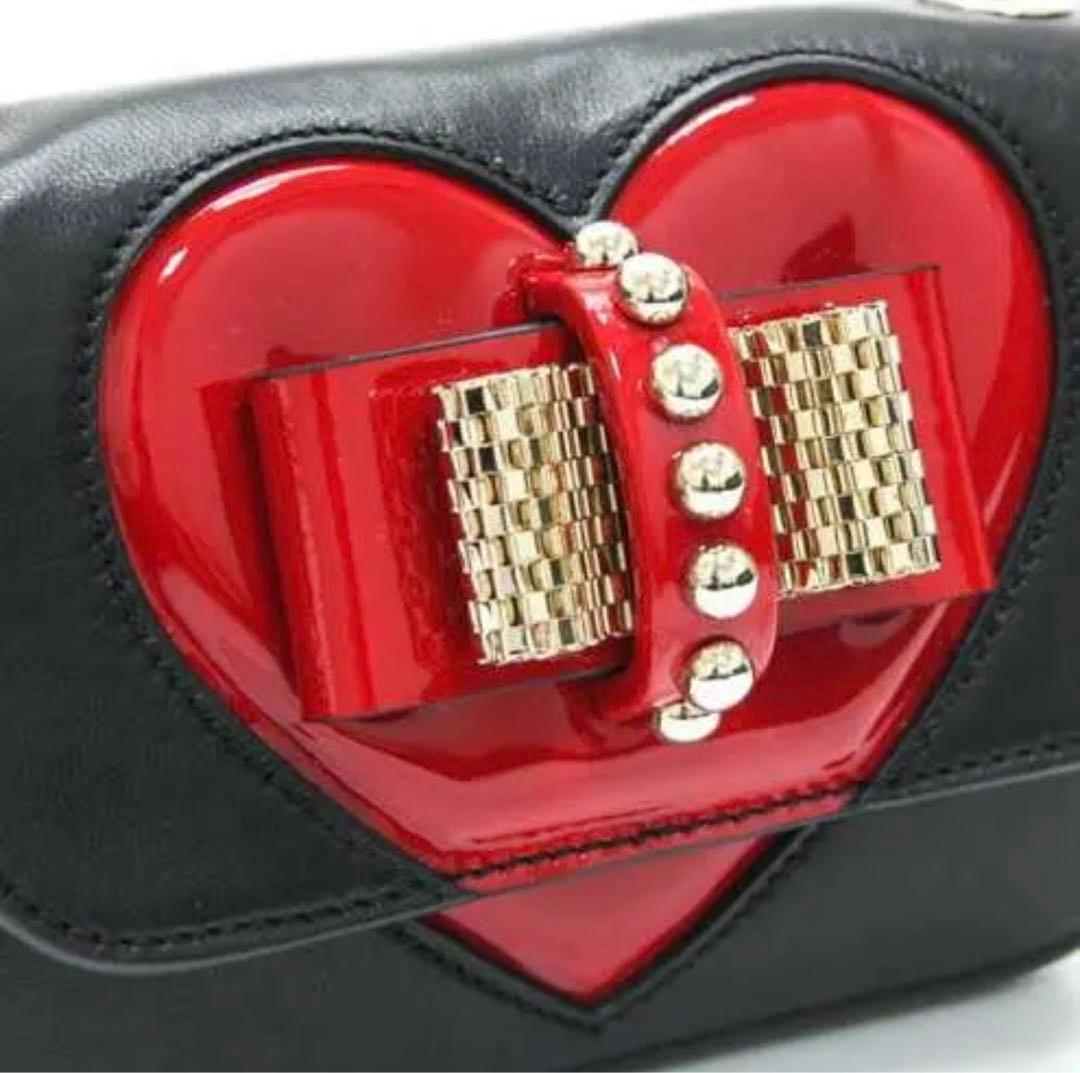 数量限定 美品 バレンタイン限定 人気 チェーンバッグ クリスチャン ルブタン
