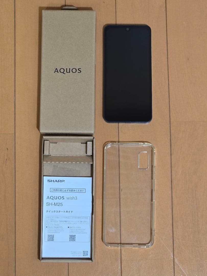AQUOS wish3 SH-M25 ブラック