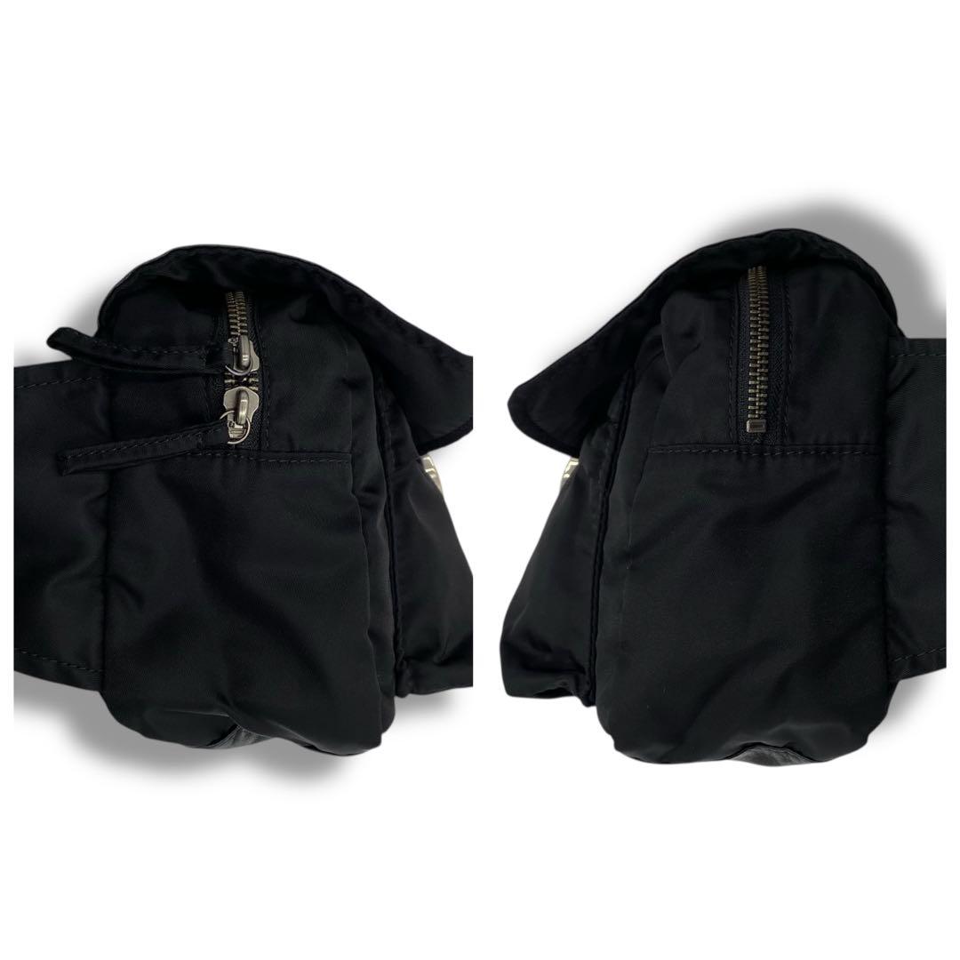 美品 Y's ヨウジヤマモト ナイロン バッグ ボディバッグ archive 黒