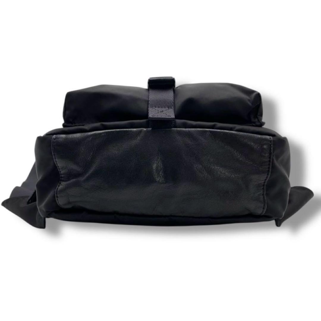 美品 Y's ヨウジヤマモト ナイロン バッグ ボディバッグ archive 黒