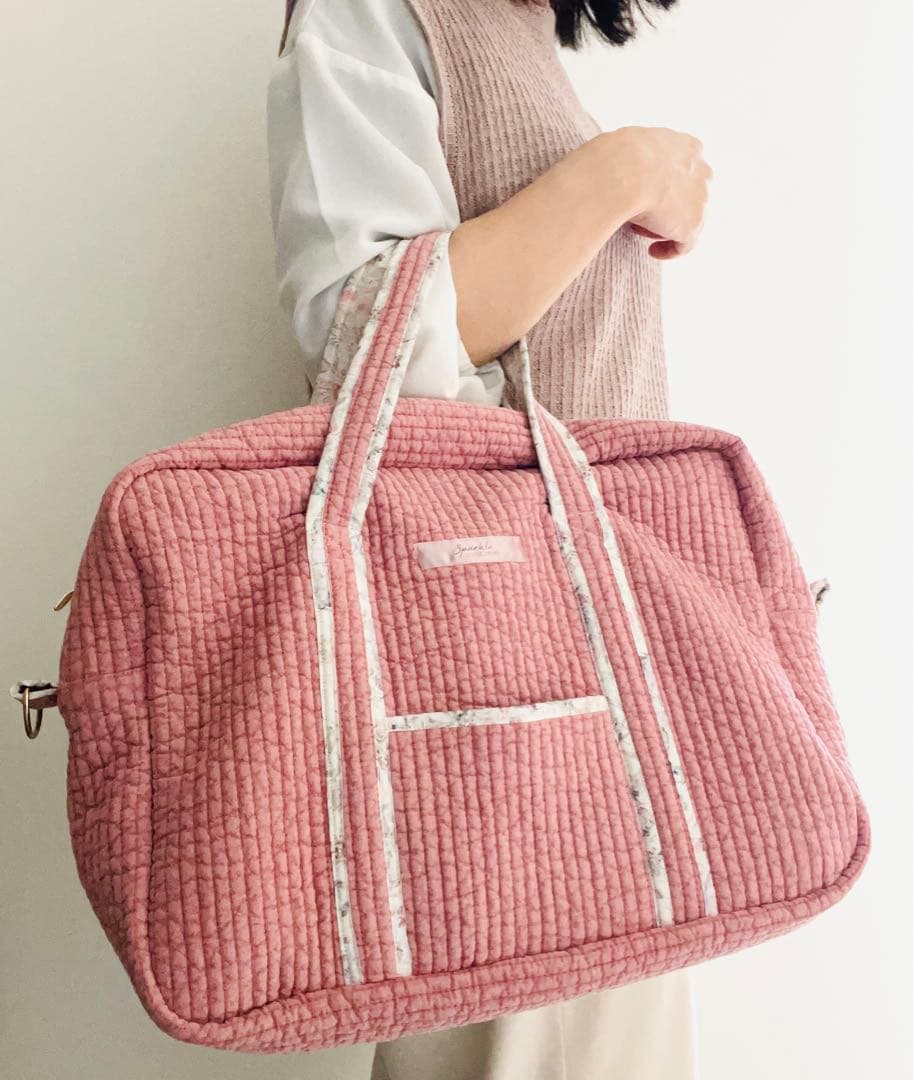 マザーズバッグ 入院バッグ 陣痛バッグ ヌビ 韓国 ハンドメイド 旅行バッグ