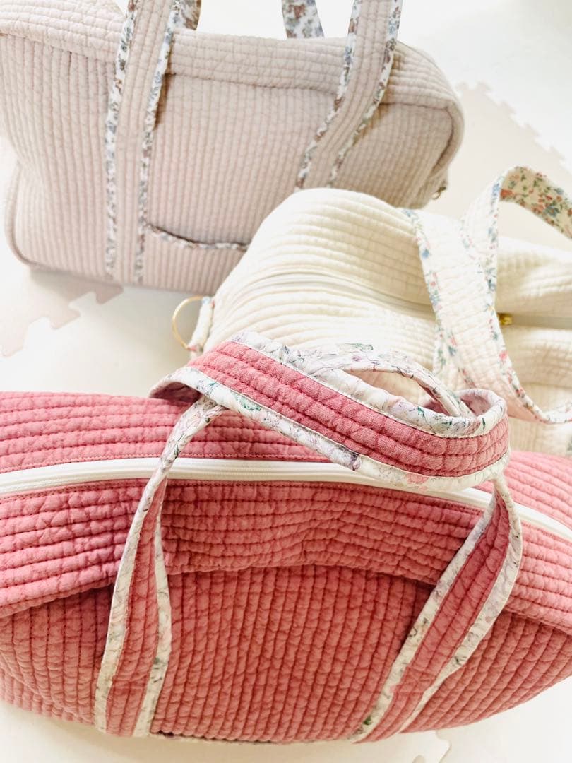 マザーズバッグ 入院バッグ 陣痛バッグ ヌビ 韓国 ハンドメイド 旅行バッグ