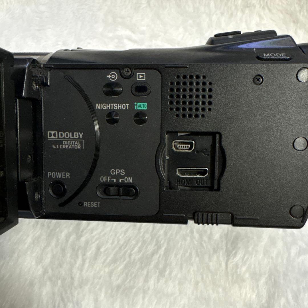 SONY HDR-CX550V ビデオカメラ　2010年製　バッテリー3個