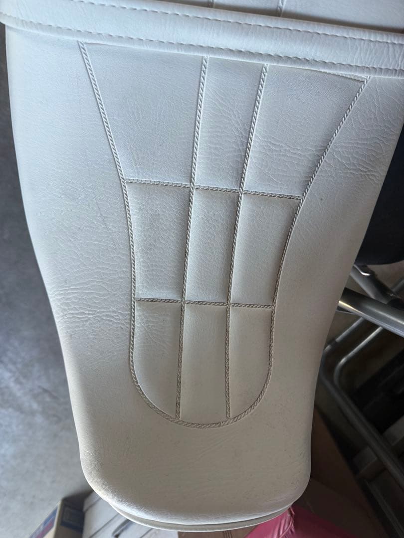 ゼファーχ あんこ抜き　シート　白　ホワイト　カワサキ　kawasaki バイク