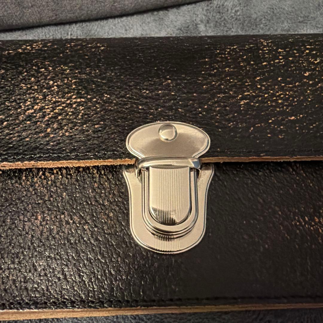 最終価格コムデギャルソン 蛇腹 ピッグスキン 長財布