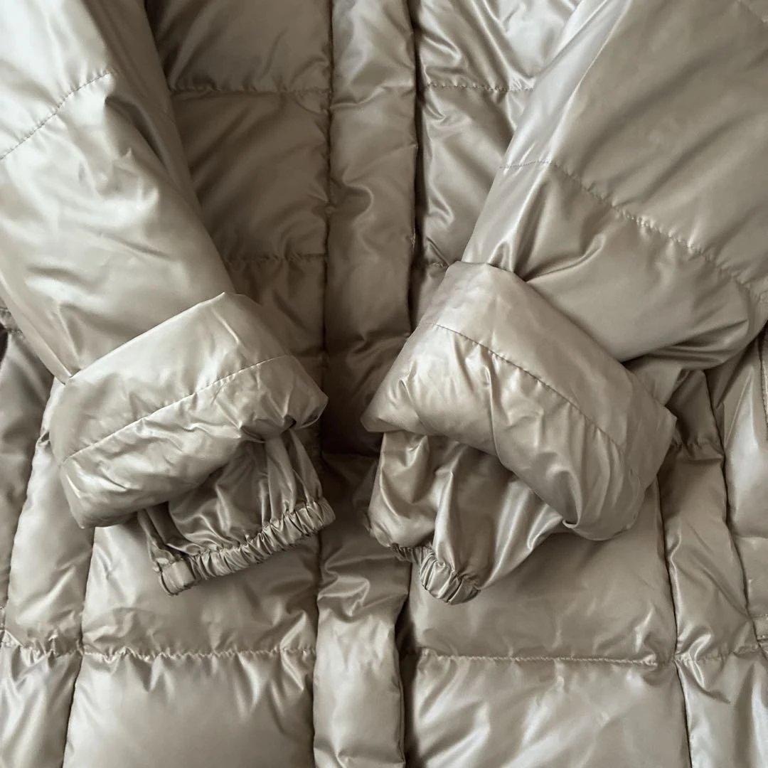 [大きいサイズ46] 東京スタイル　22オクトーブル　ファー付きダウンコート