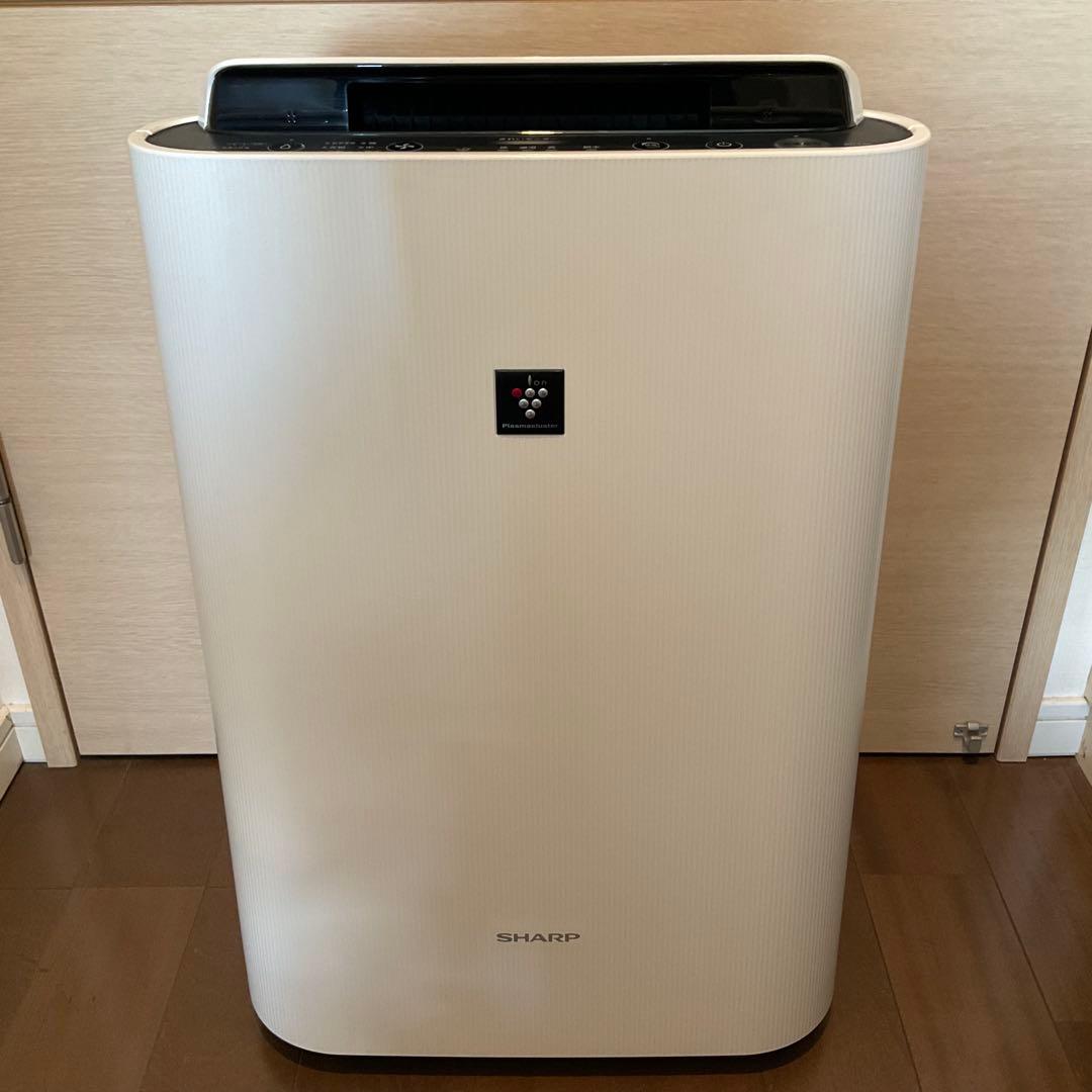 SHARP 2021年製 加湿空気清浄機 KC-L50-W