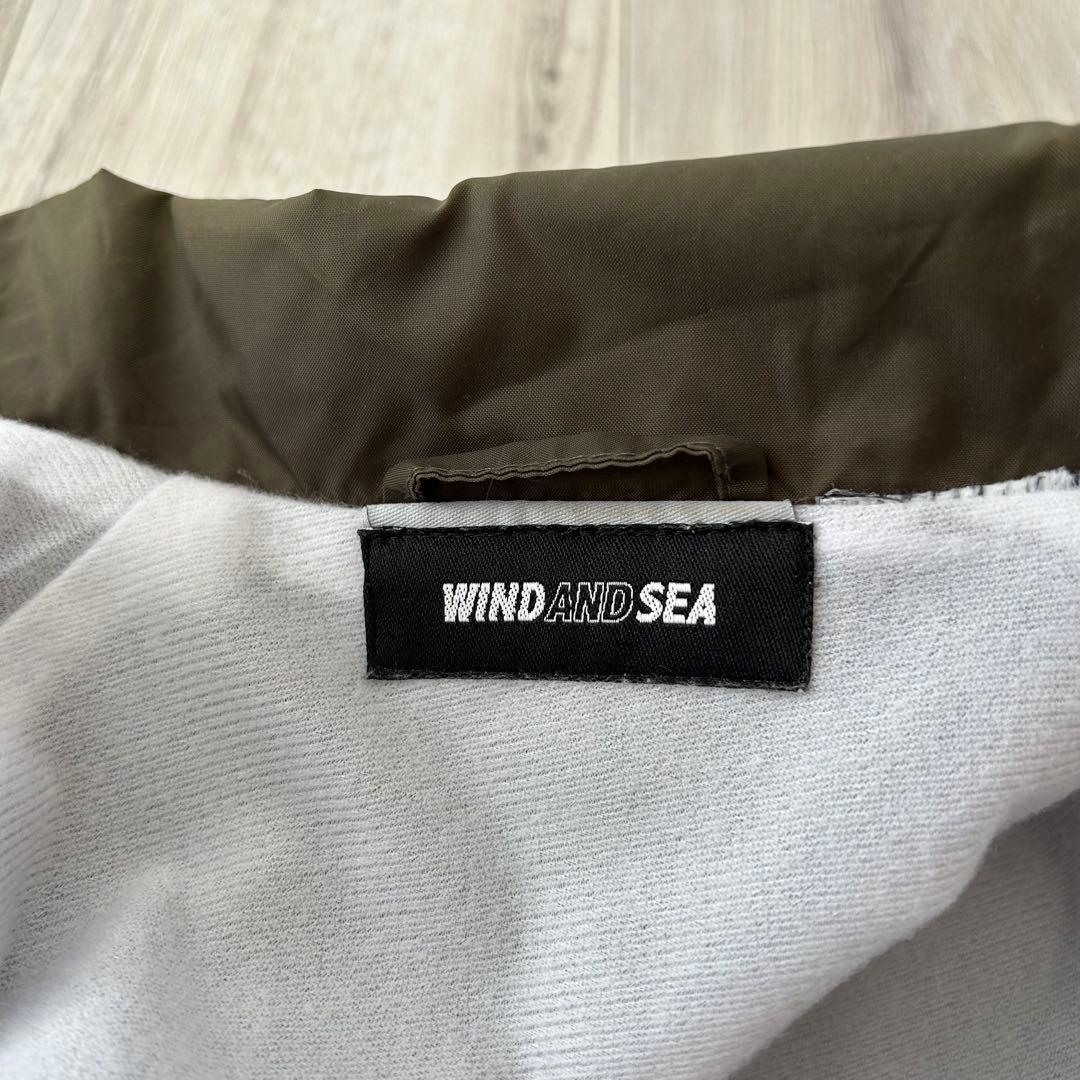 WIND AND SEA コーチジャケット ナイロンジャケット ブラウン L