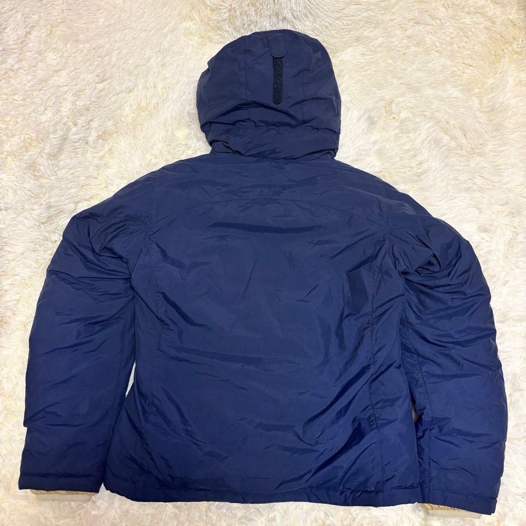 モンベル コロラドパーカー リバーシブル ダウンジャケット M ネイビー