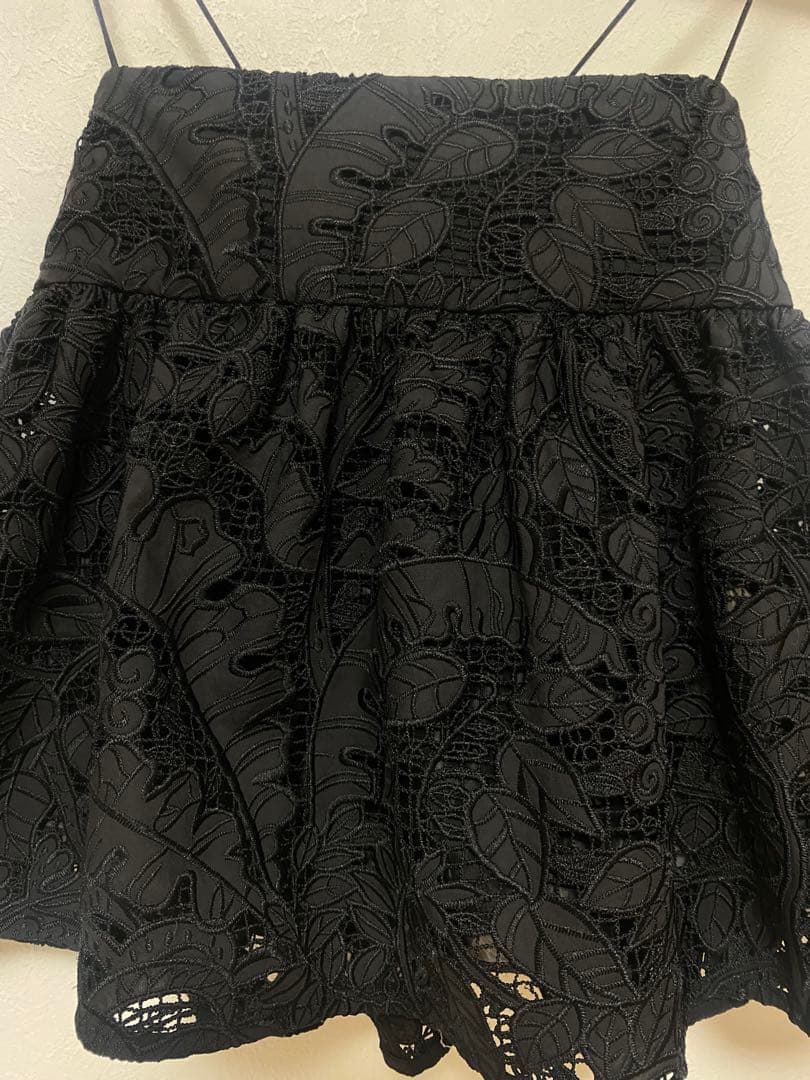 トゥモローランド×ソレイアード コットンエンブロイダリー キャミソール ビスチェ