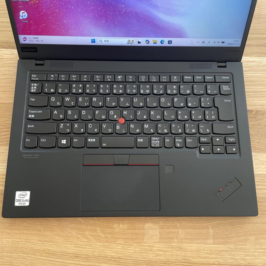 バッテリー超優良 ThinkPad X1 Carbon Gen8 SSD256