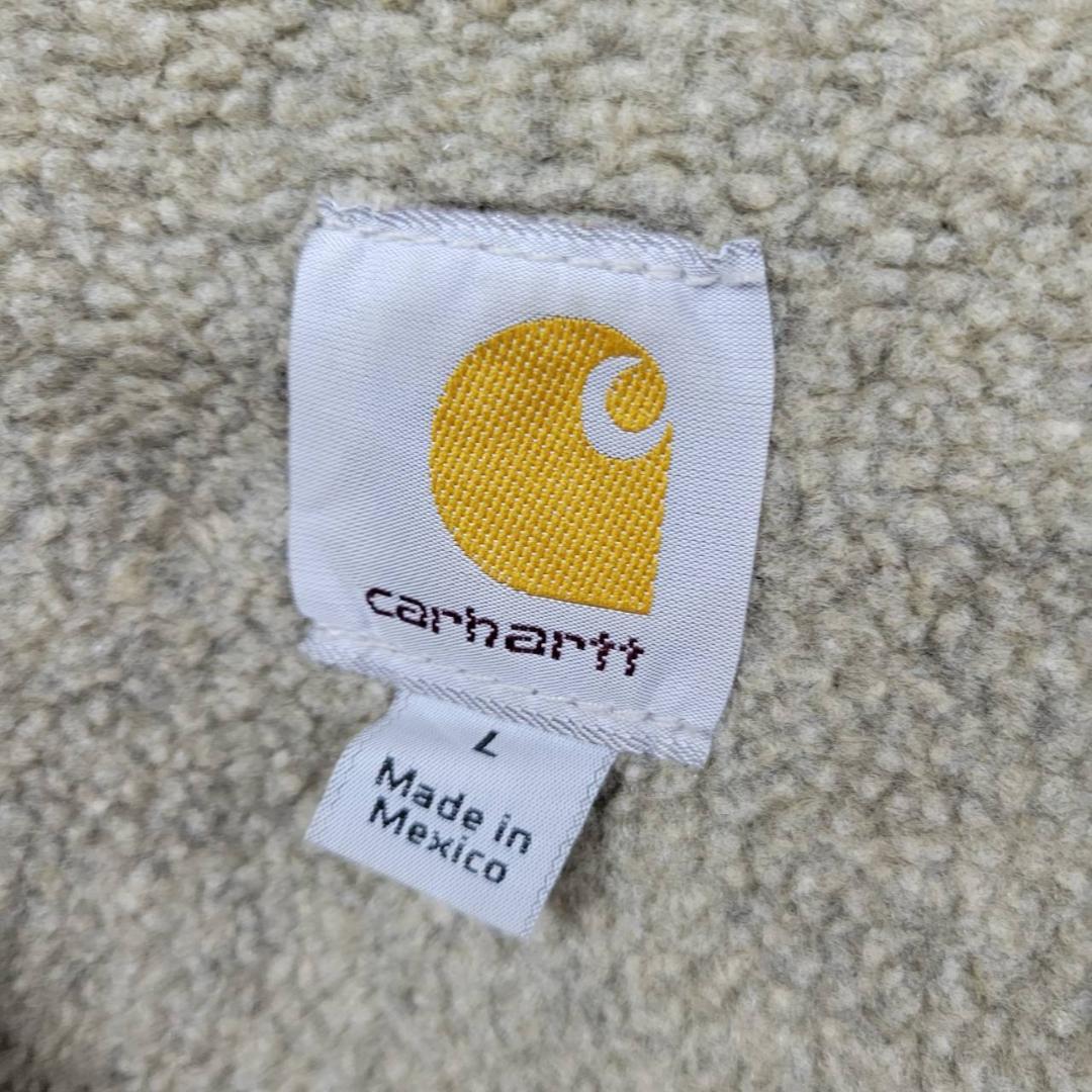 古着 90s メキシコ製 カーハート ダックジャケット ベスト ベージュ L