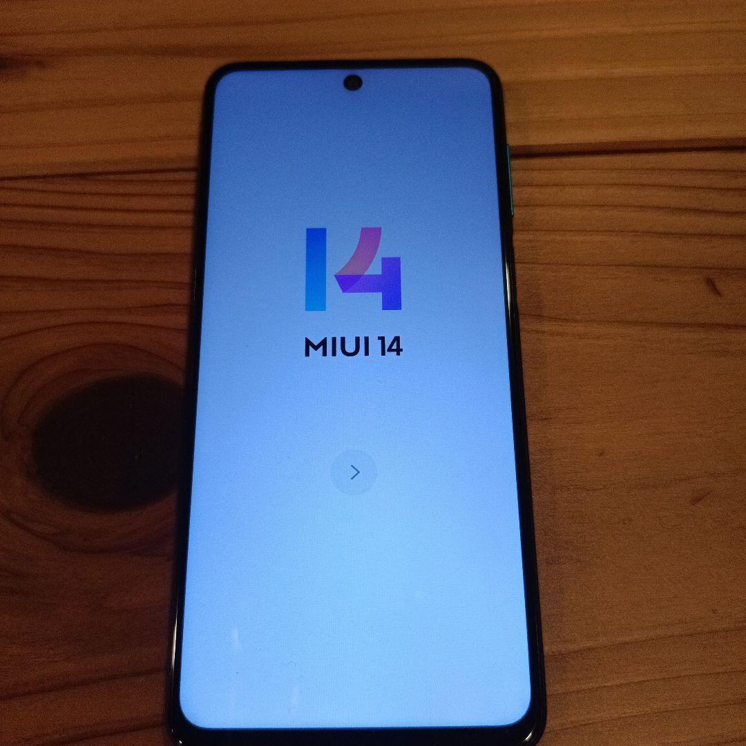 スマートフォン本体 Redmi Note 9S 128GB MIUI 14