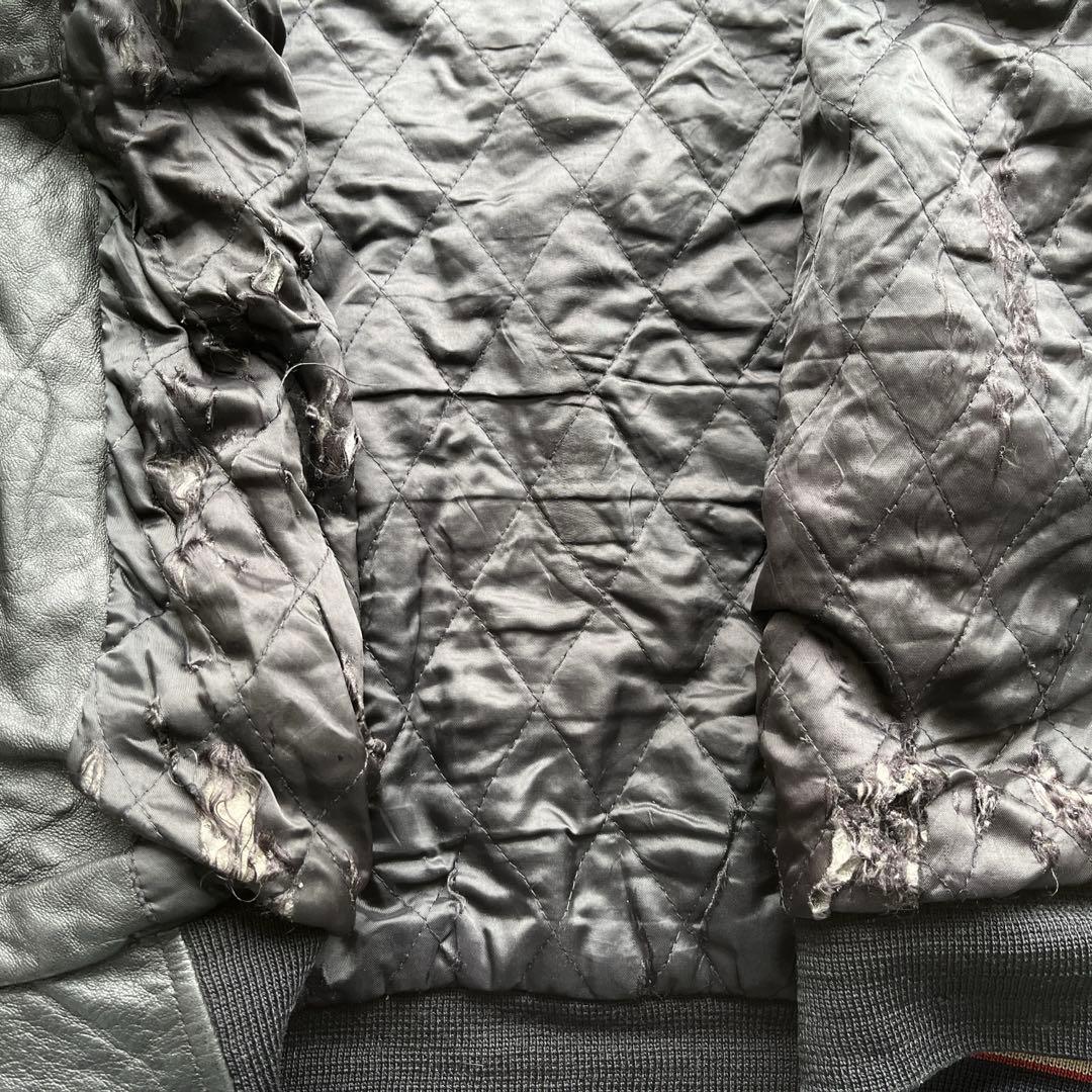 b-boy 90's johnny blaze 本革 レザージャケット 3xl