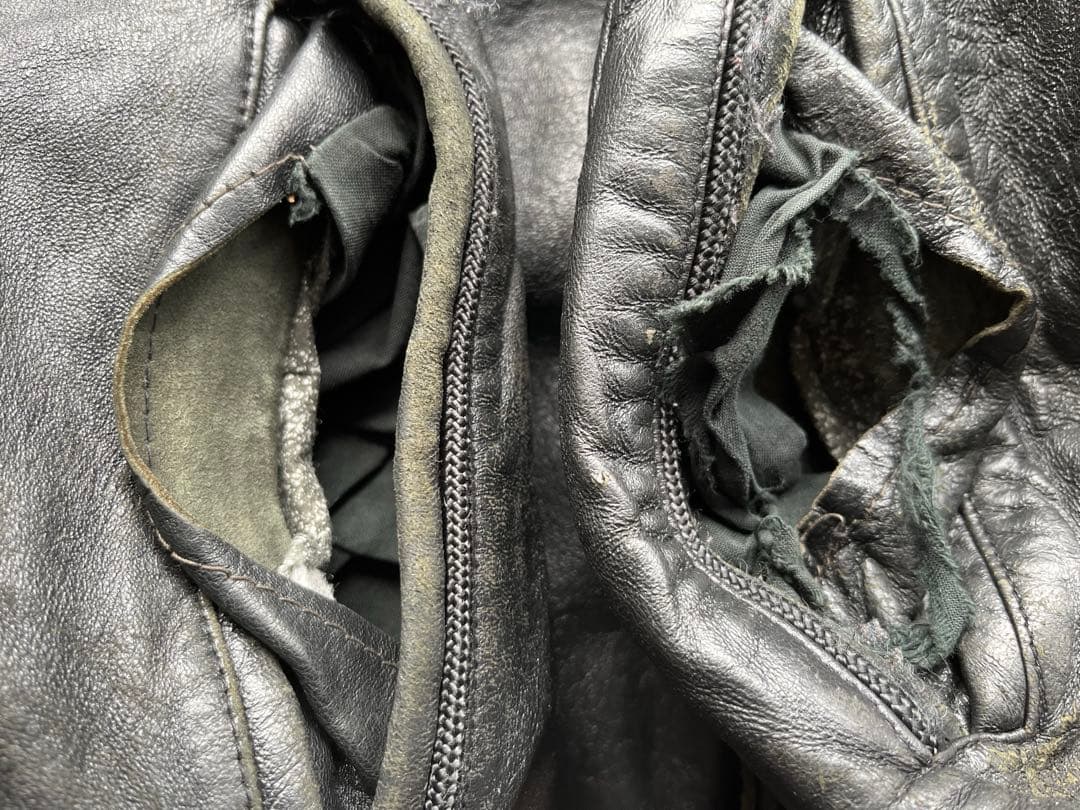 b-boy 90's johnny blaze 本革 レザージャケット 3xl