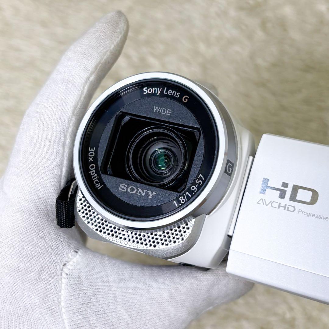 【未使用級】ソニー ハンディカム HDR-CX680 ビデオカメラ ホワイト
