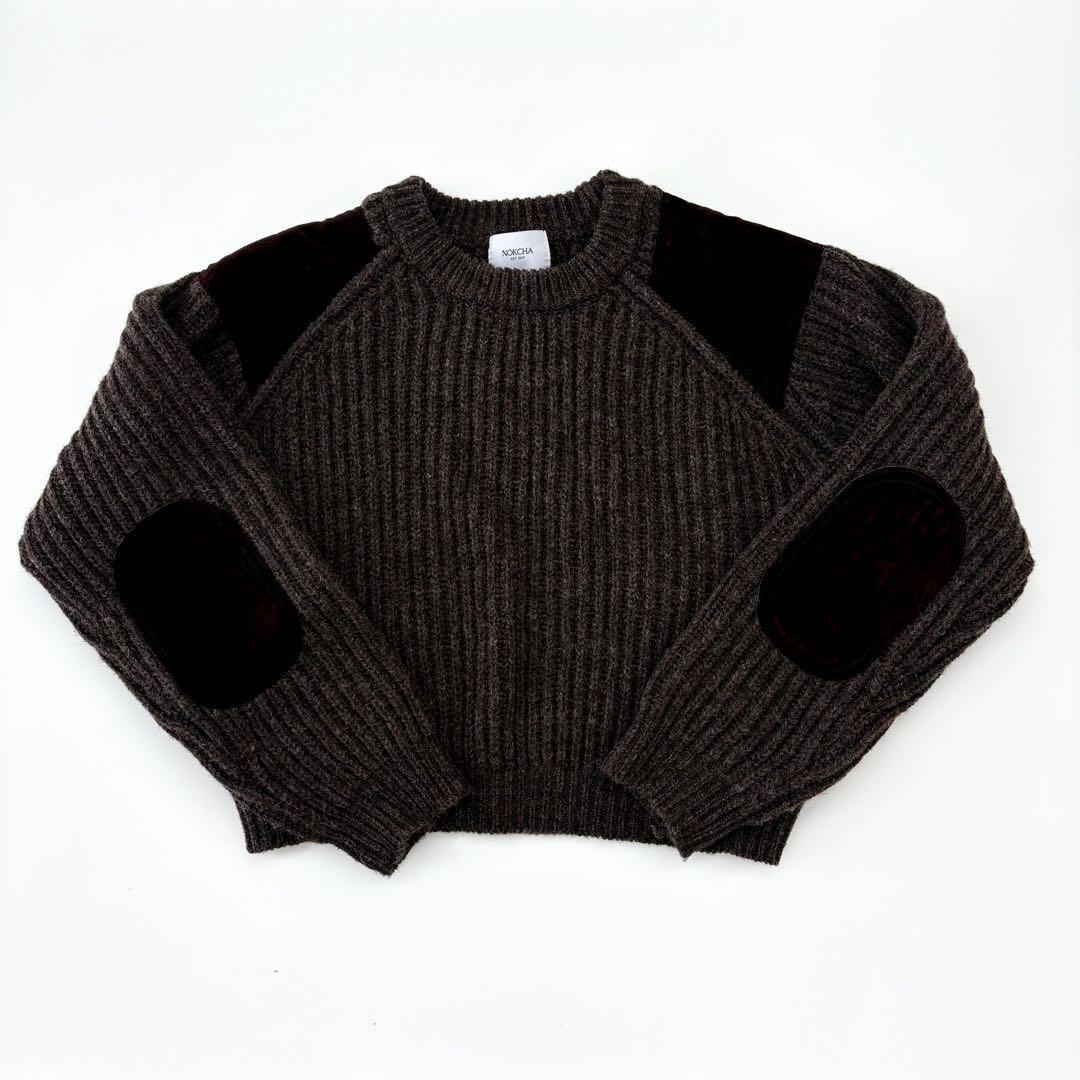nokcha ノクチャ　ニット　ブラウン　セーター