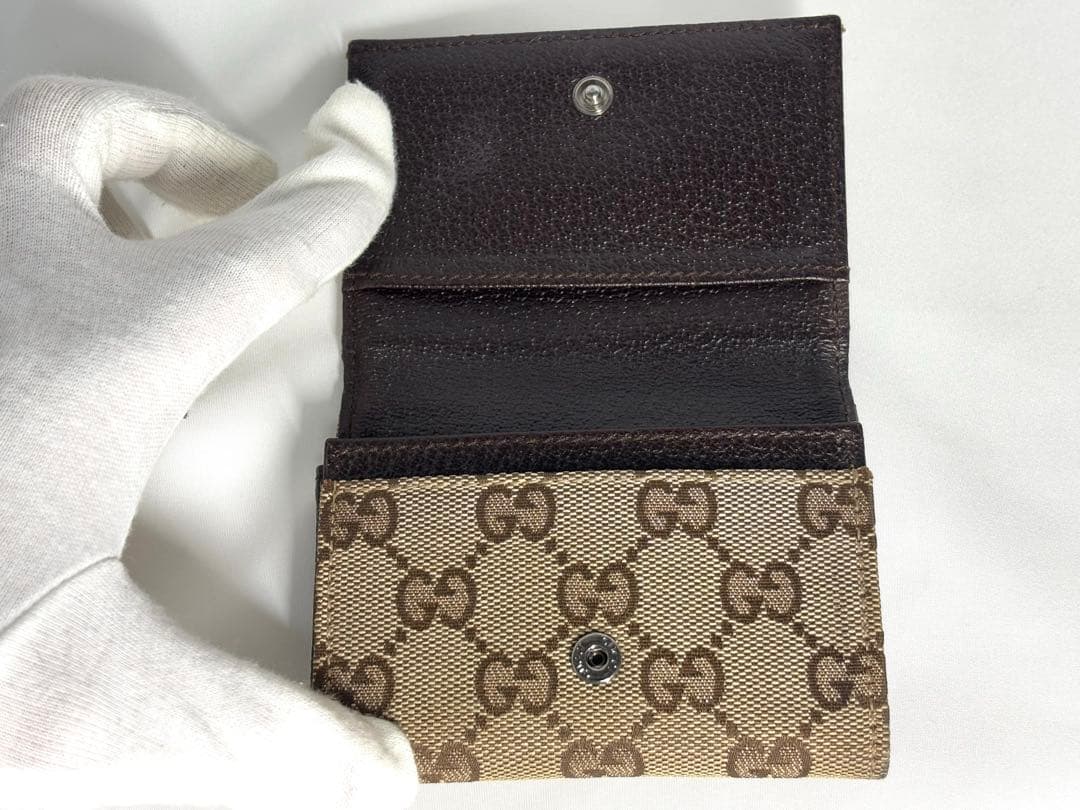【良品】GUCCIグッチ　名刺入れ　カードケース