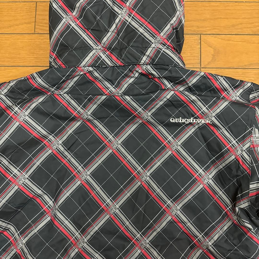 【美品】QUIKSILVER スノーボードウェア 上下セット Lサイズ
