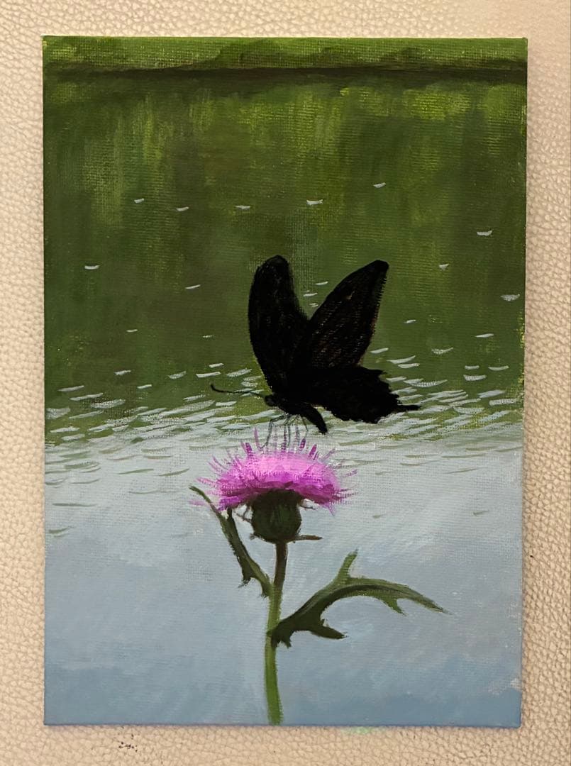 アクリル画　無題　950