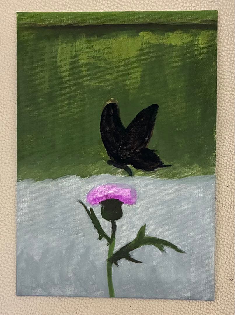 アクリル画　無題　950