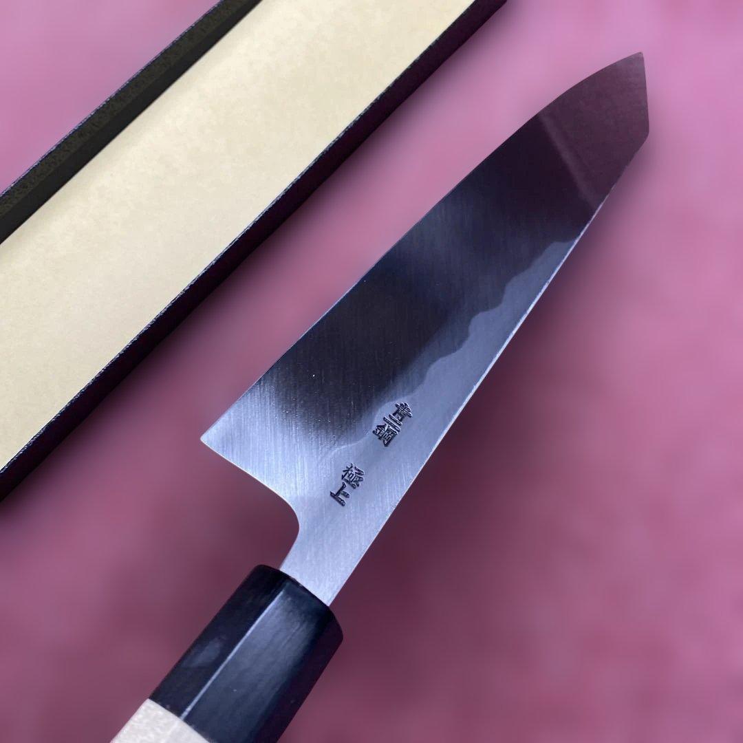 青二鋼　勘所切付型特製万能和包240㎜ 8寸