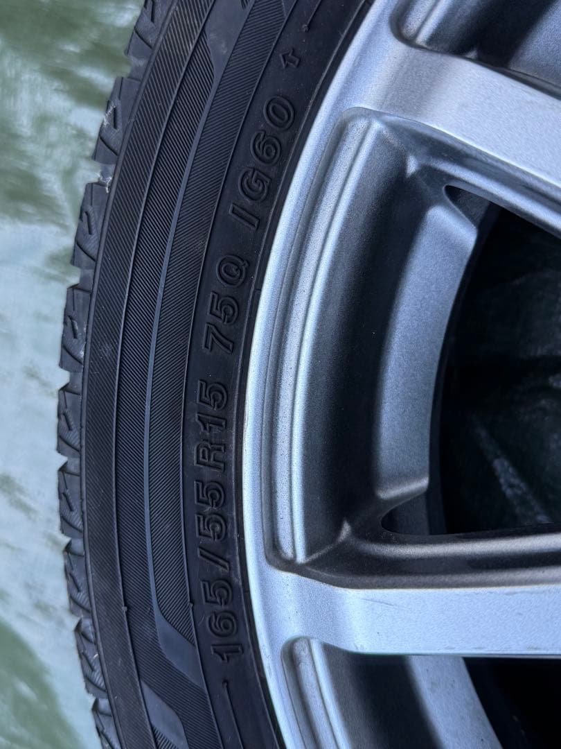 【送料込み】165/55R15 スタッドレスタイヤ アイスガード N-BOX