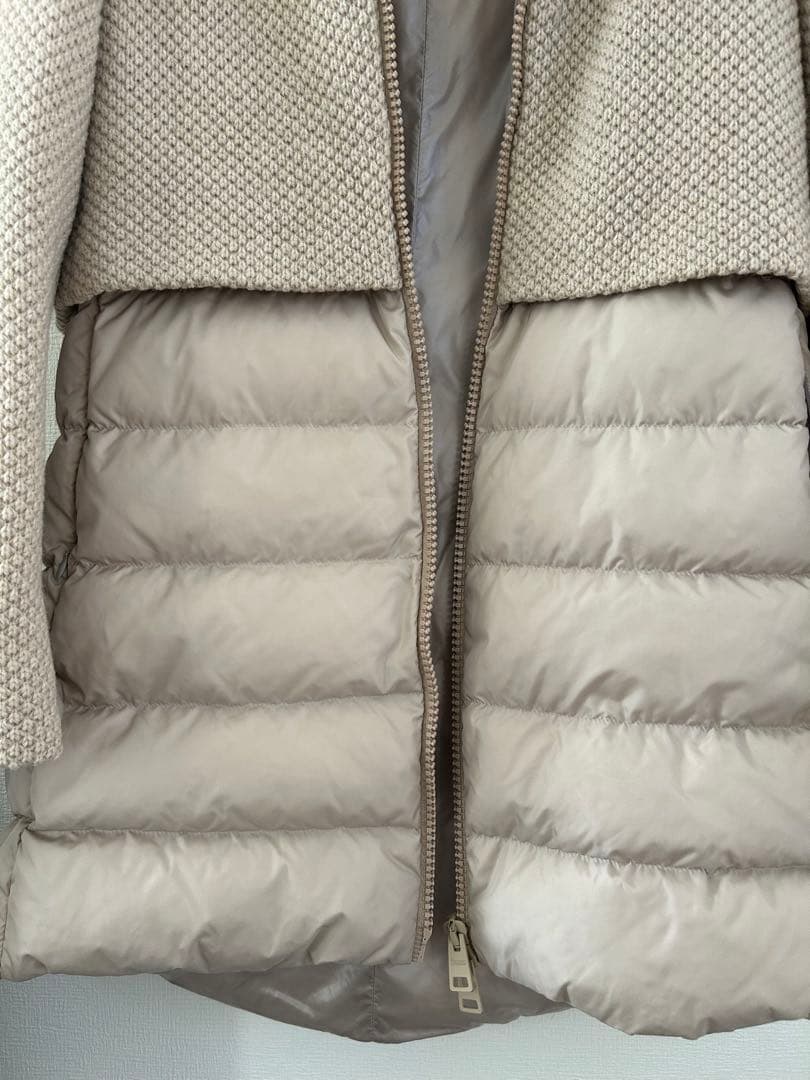 herno ダウン　異素材