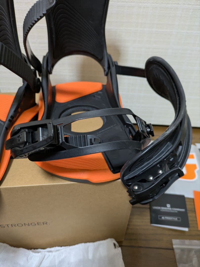 UNION ULTRA ブラック/オレンジ M　22-23　ビンディング