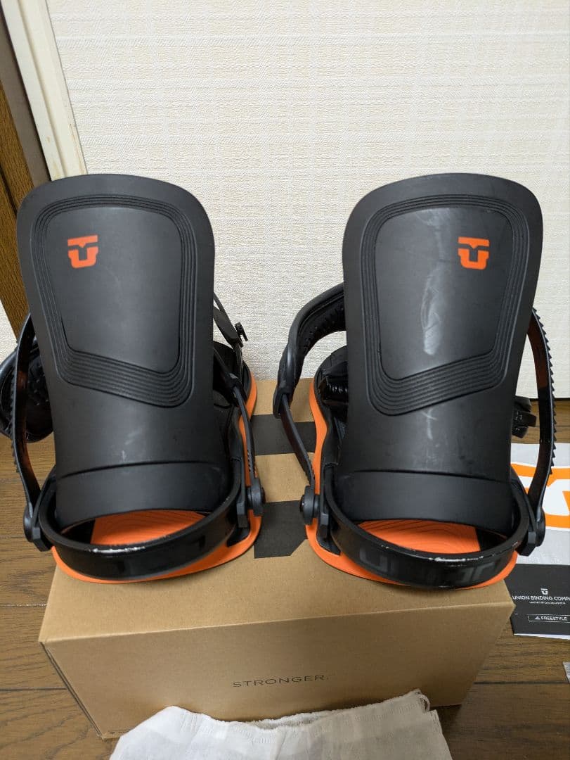 UNION ULTRA ブラック/オレンジ M　22-23　ビンディング