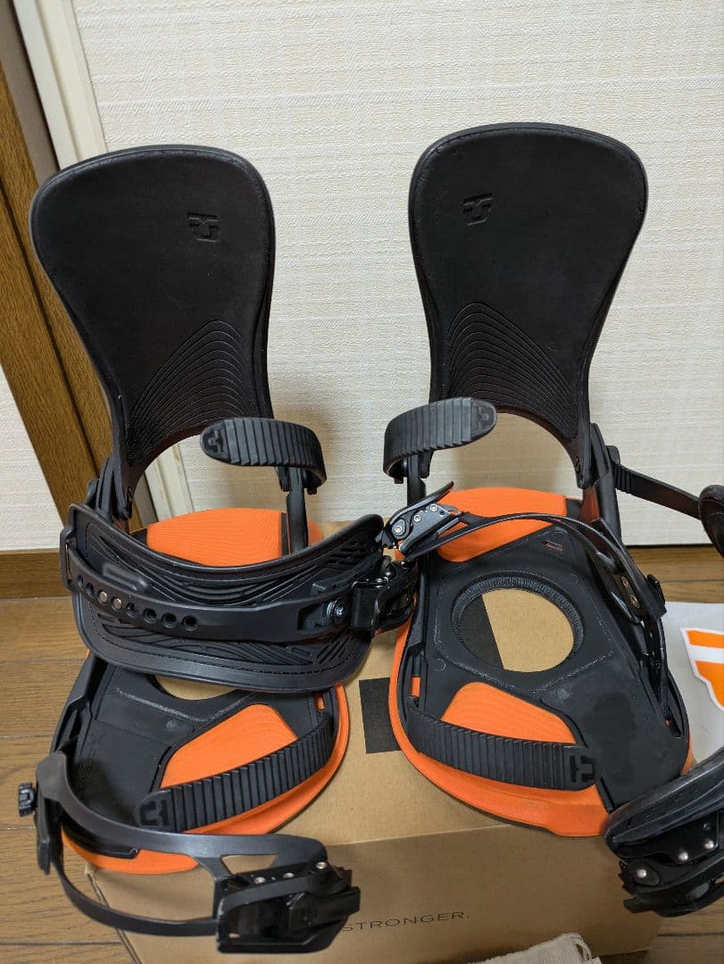 UNION ULTRA ブラック/オレンジ M　22-23　ビンディング