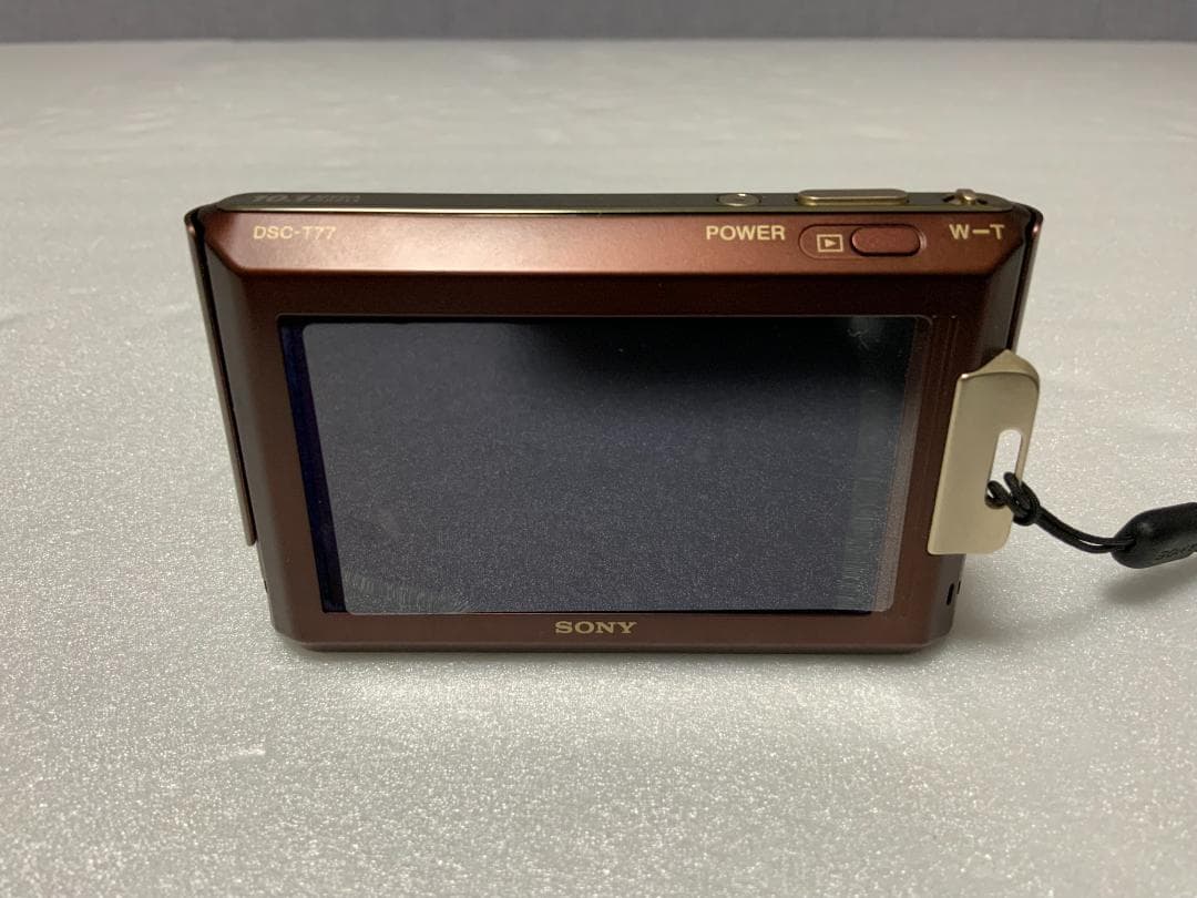 SONY Cyber-shot DSC-T77 ブラウン