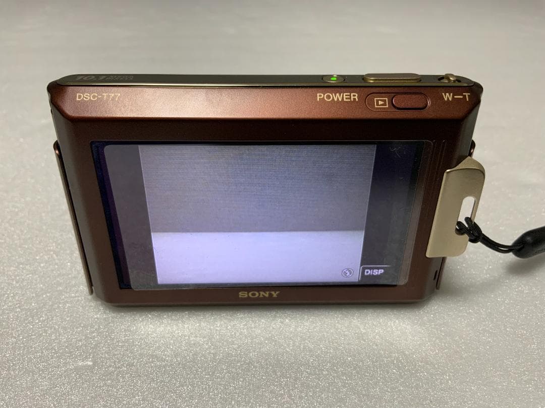 SONY Cyber-shot DSC-T77 ブラウン