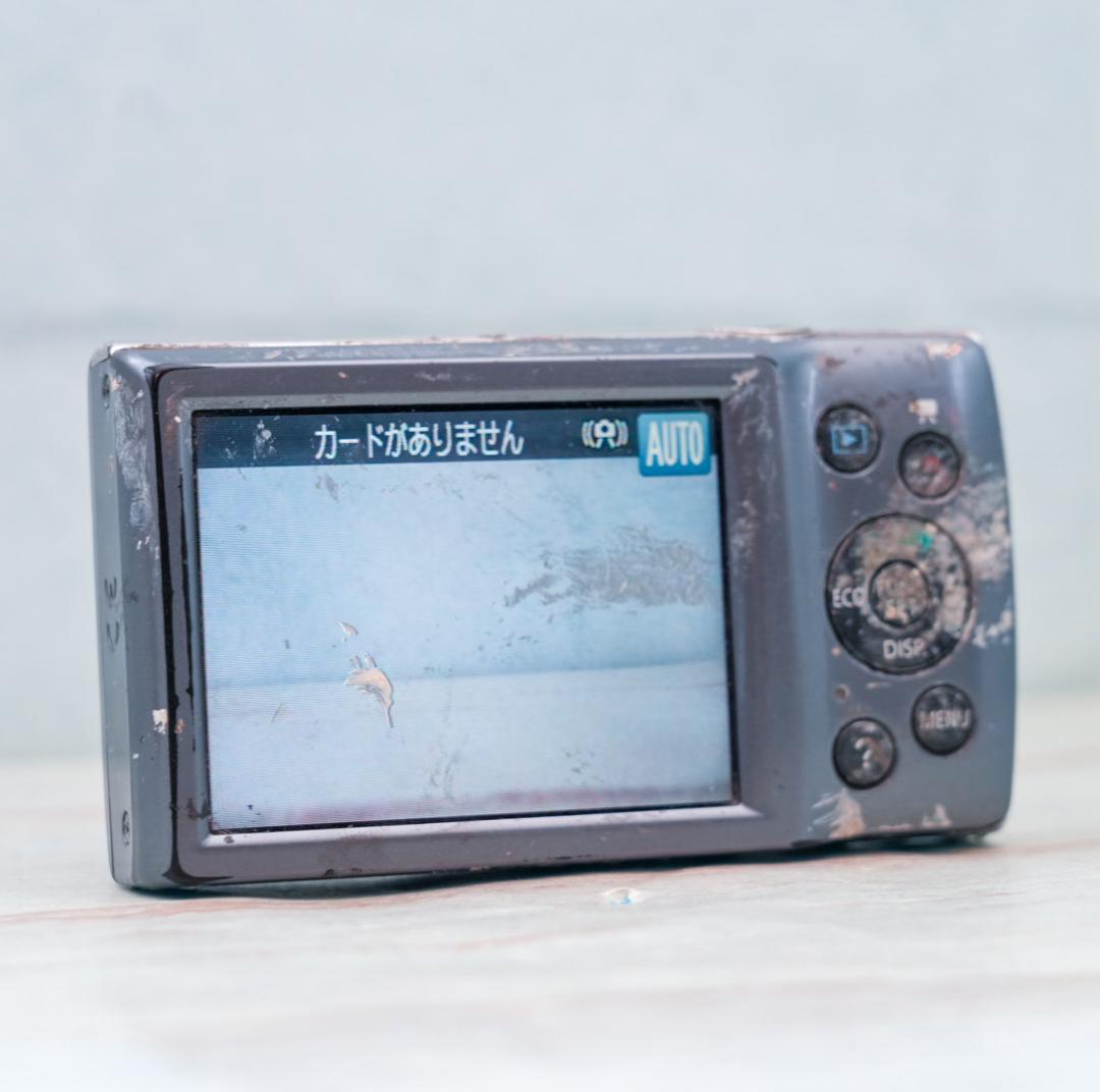 世界に一台だけ　Canon IXY 160 シルバー　動作OK