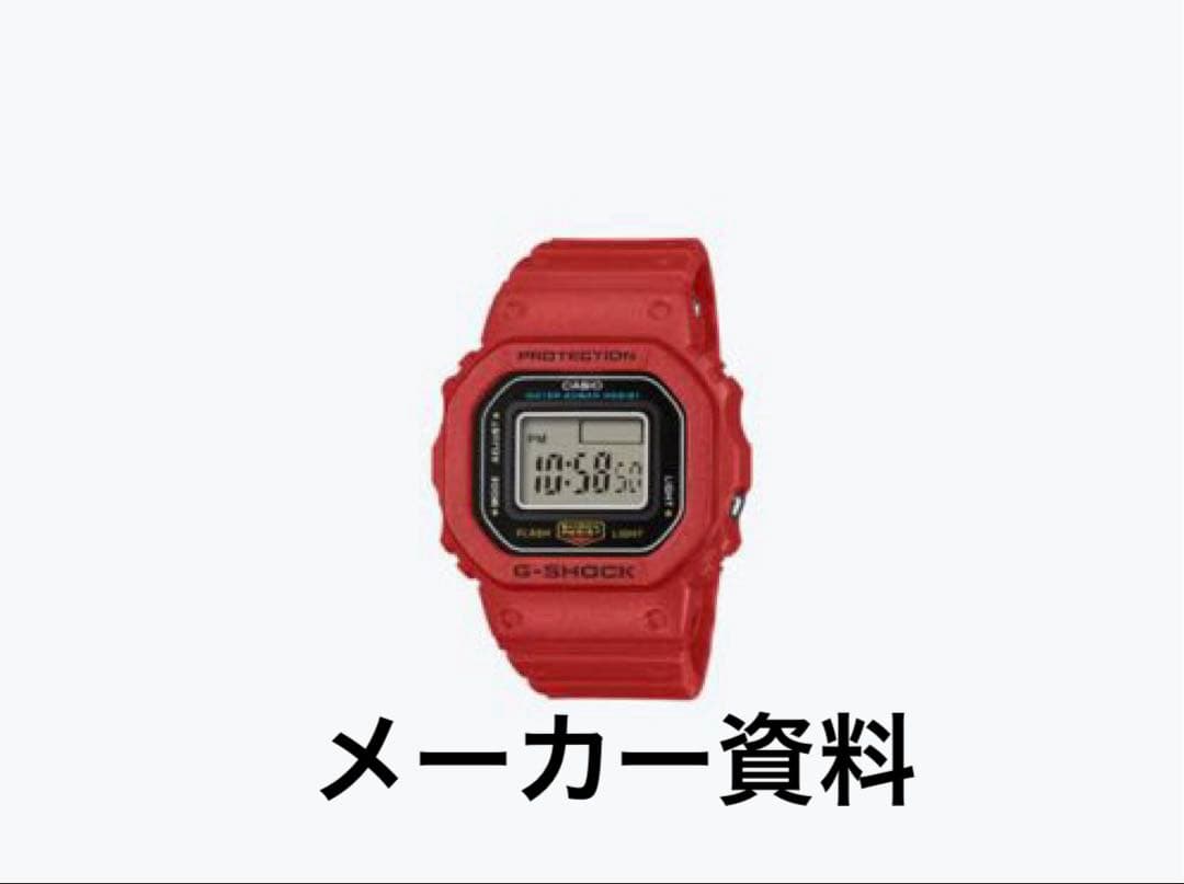 G-SHOCK DWN-5600-4JR レッドリング