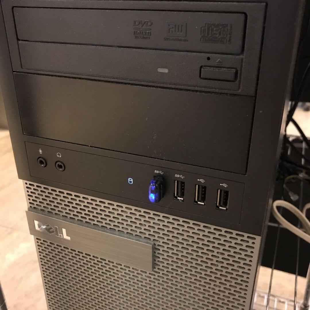 （激安）デル　デスクトップPC9020 モニターキーボードセット