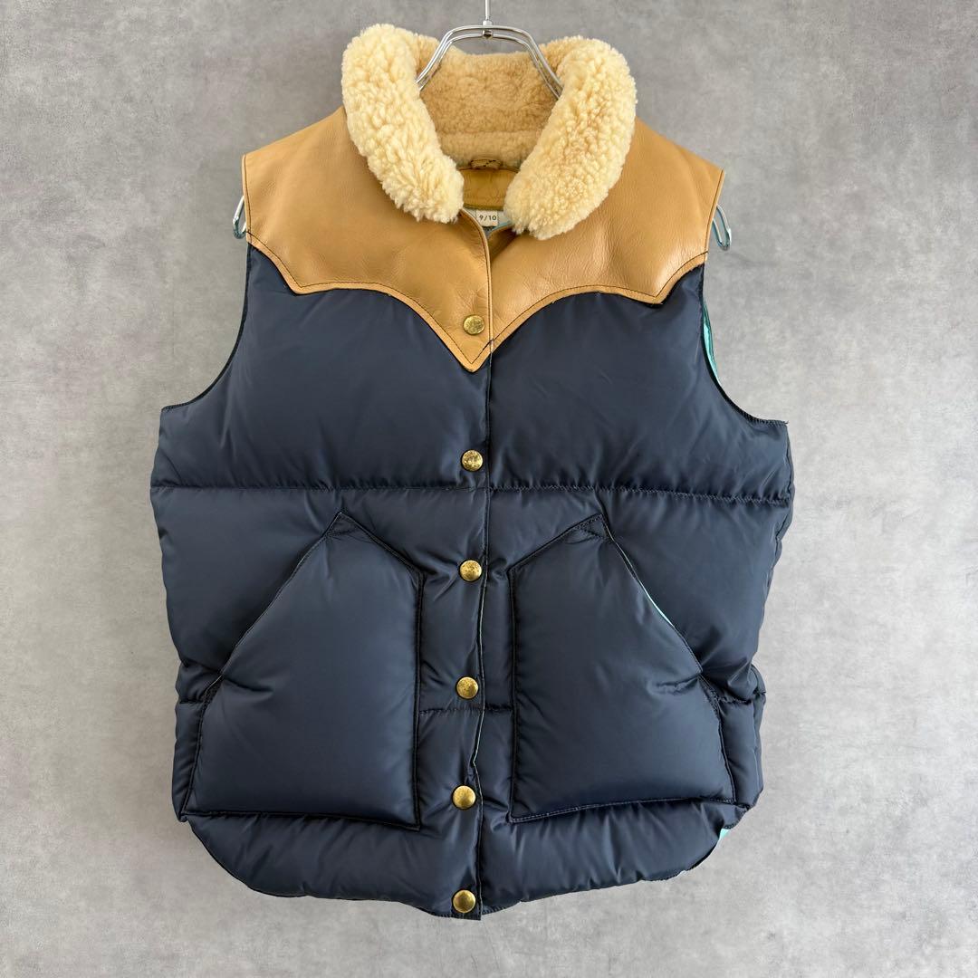 美品 ロッキーマウンテン× バナーバレット ダウンベスト M