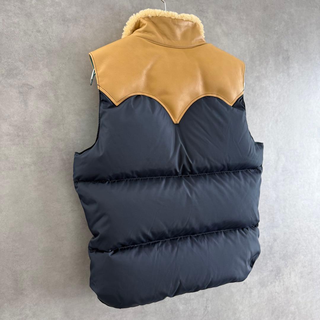 美品 ロッキーマウンテン× バナーバレット ダウンベスト M