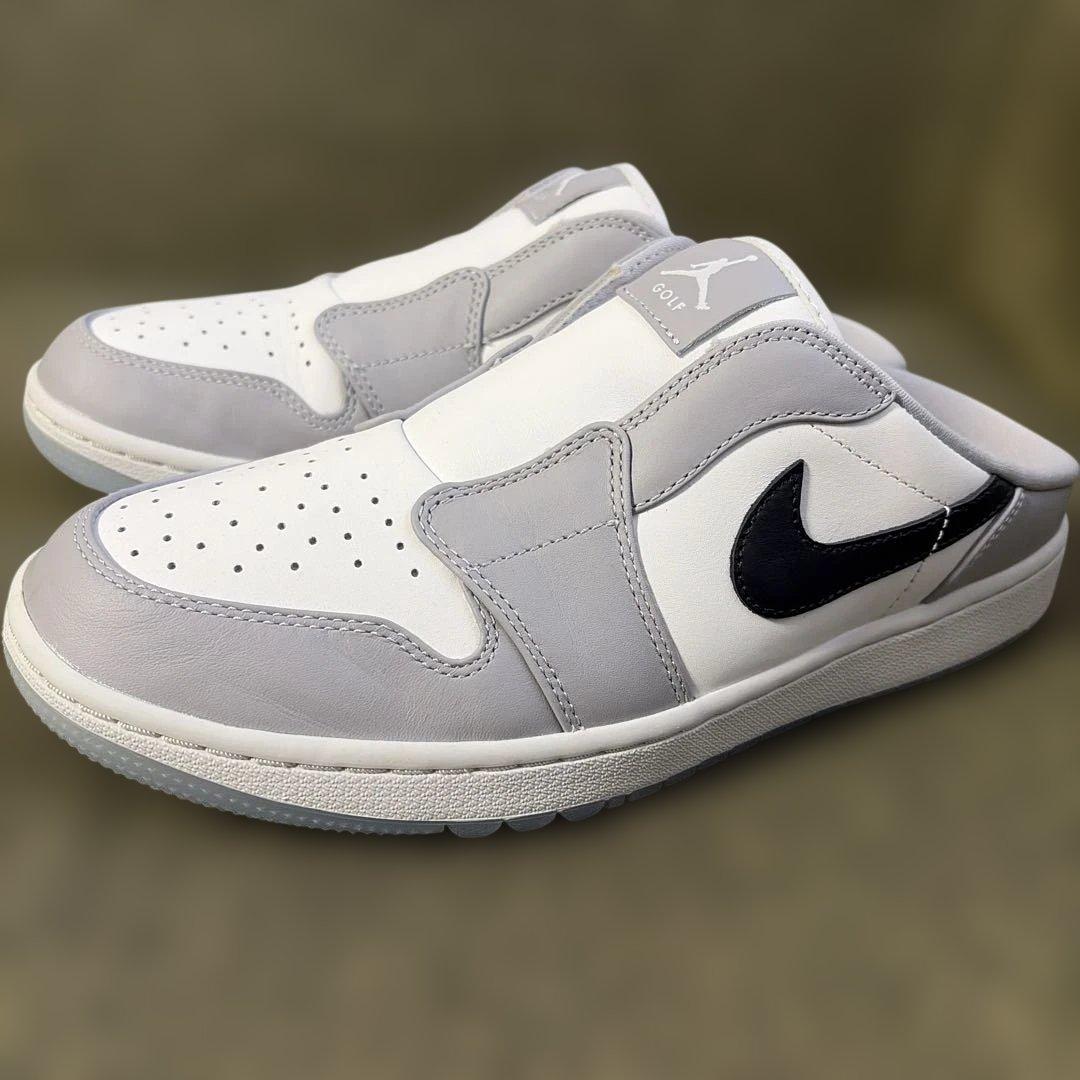 Nike Jordan Mule ミュール　スライドシューズ ホワイト/グレー