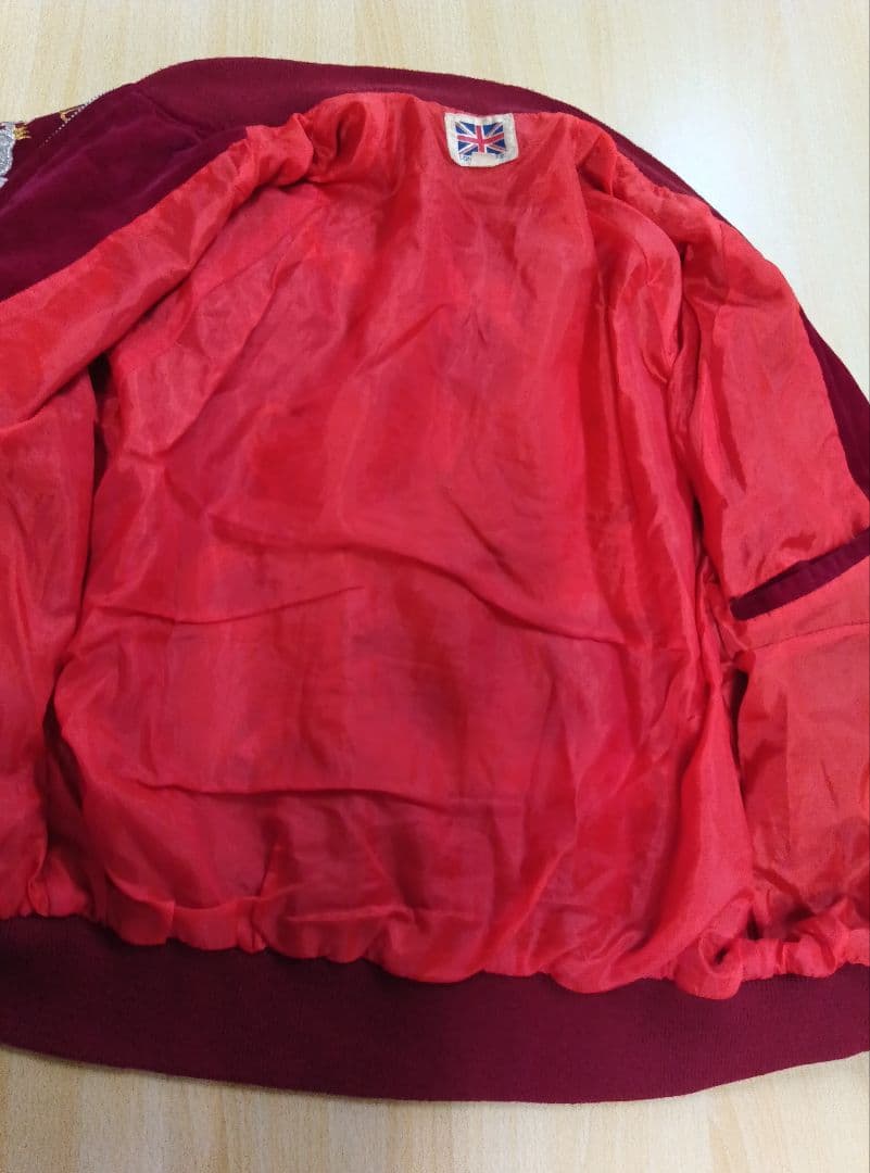 London　F.B.横須賀 　ベロア　スカジャン