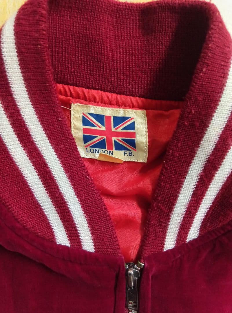 London　F.B.横須賀 　ベロア　スカジャン