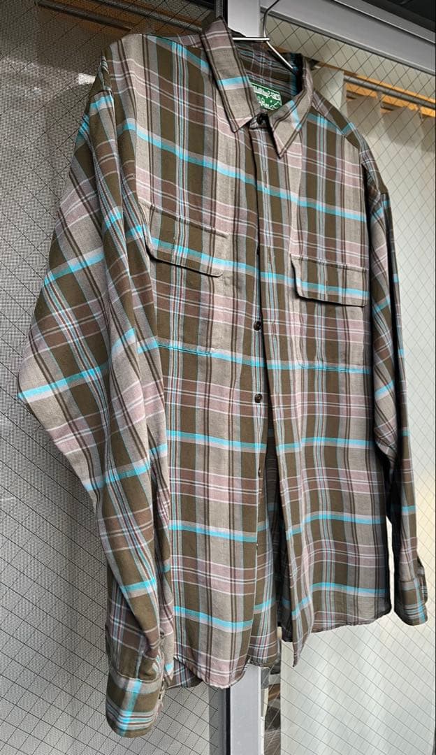 【美品】brownby2tacs ウールシャツ