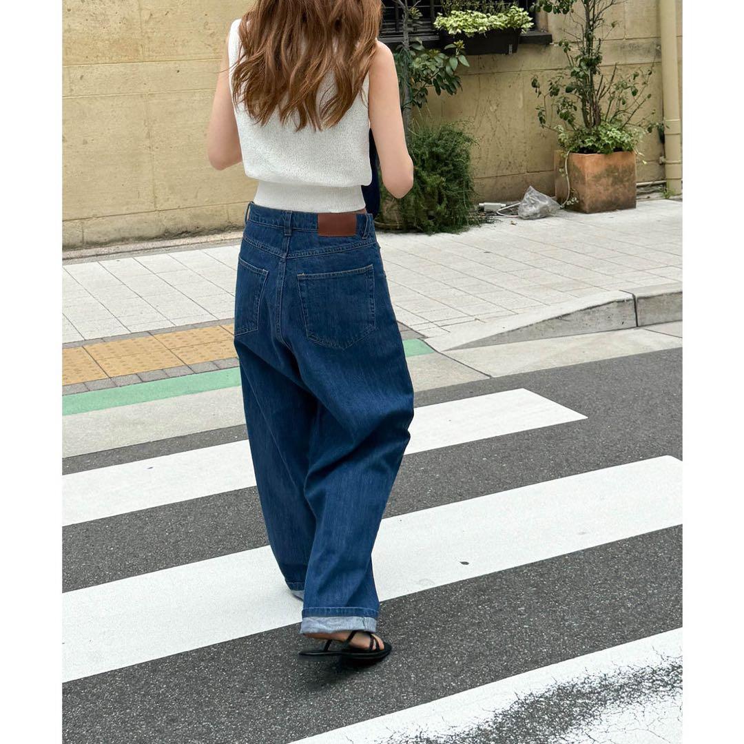 キャナルジーン choice_cnl チョイス テーパードデニムパンツ