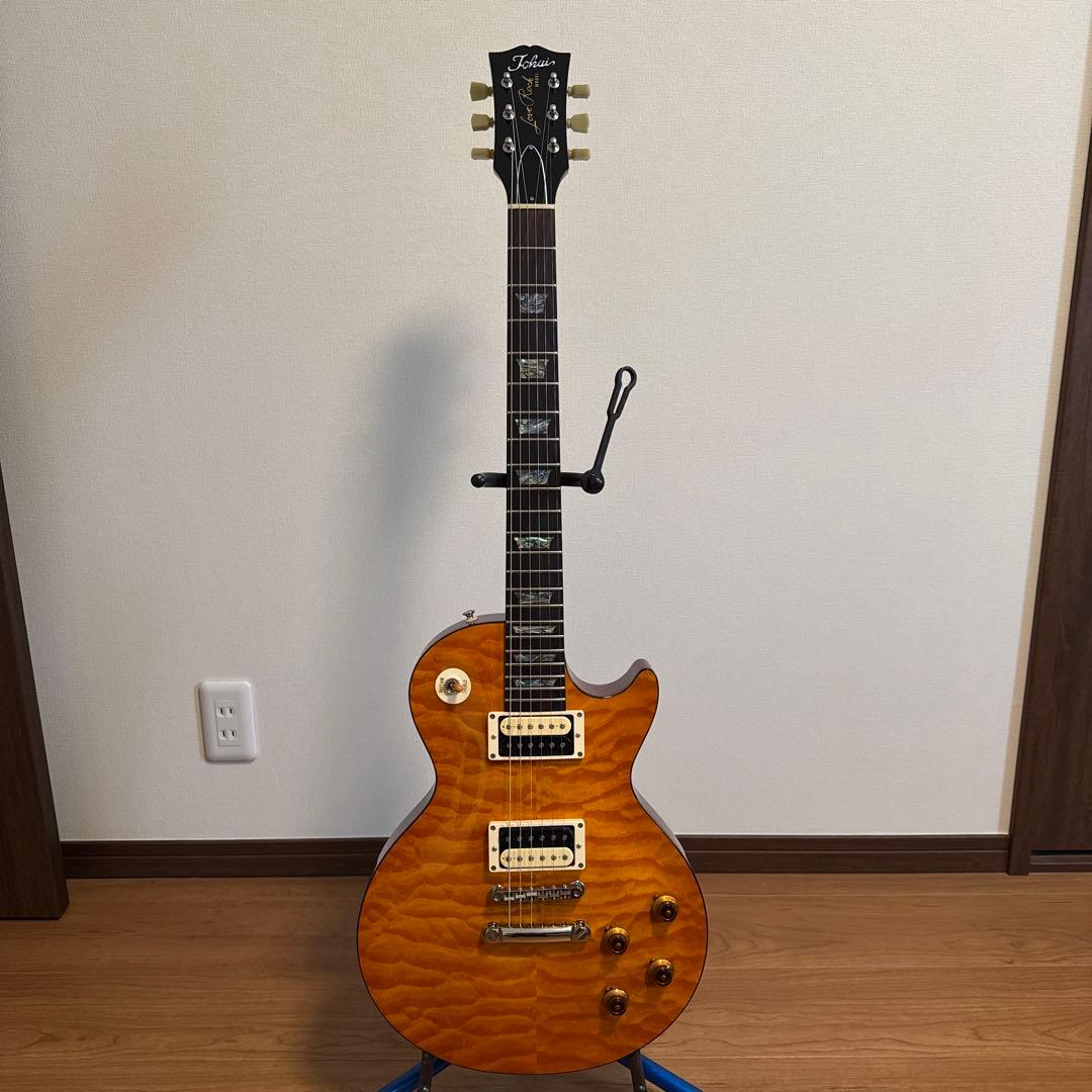 【美品】TOKAI レスポール　LS196QZ-CM TK
