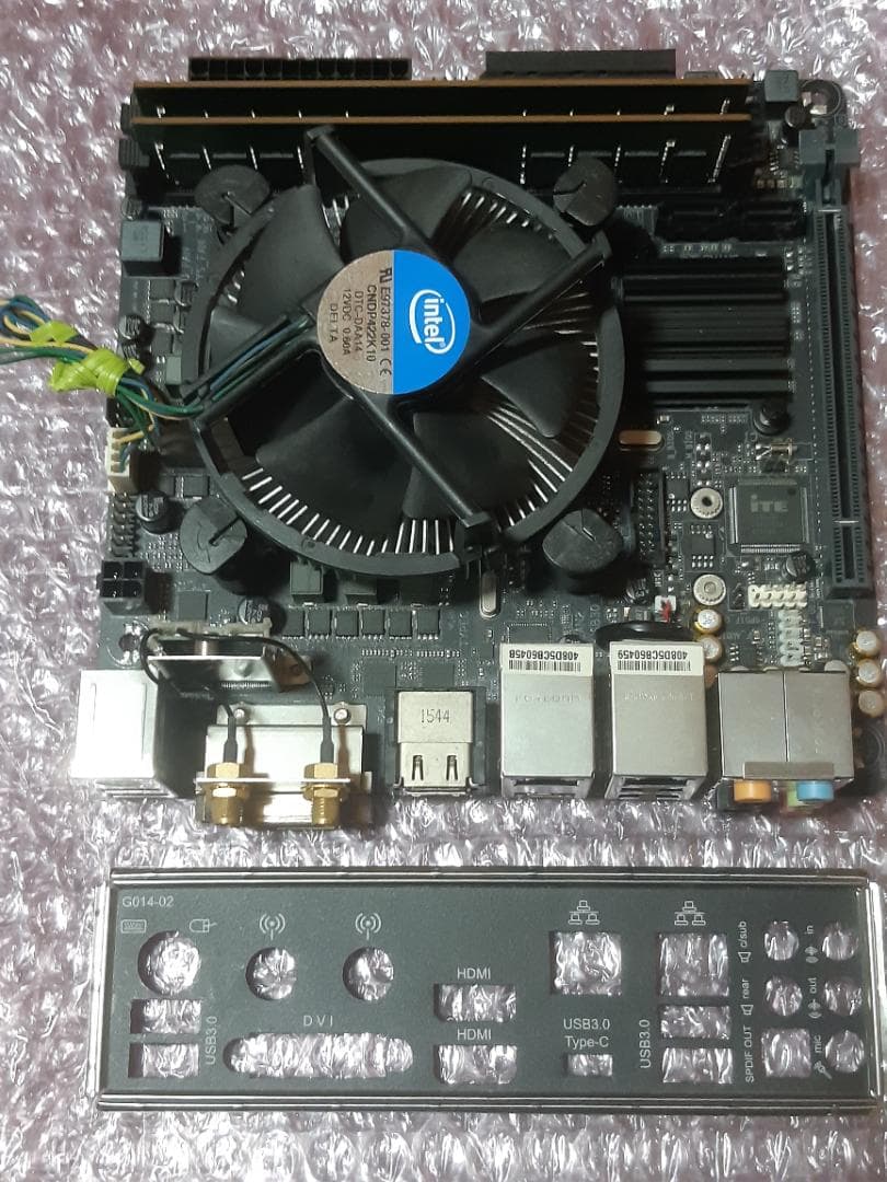 INTEL i7 7700（第７世代）　CPU・MB・メモリーセット