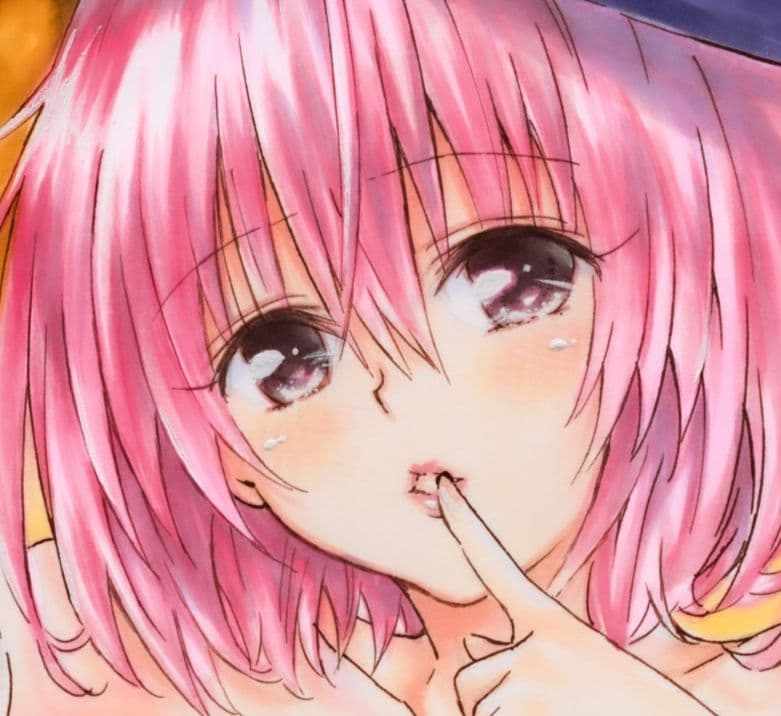 あ*さ様 手描きイラスト アナログ ファンアート ToLoveるダークネス「モモ