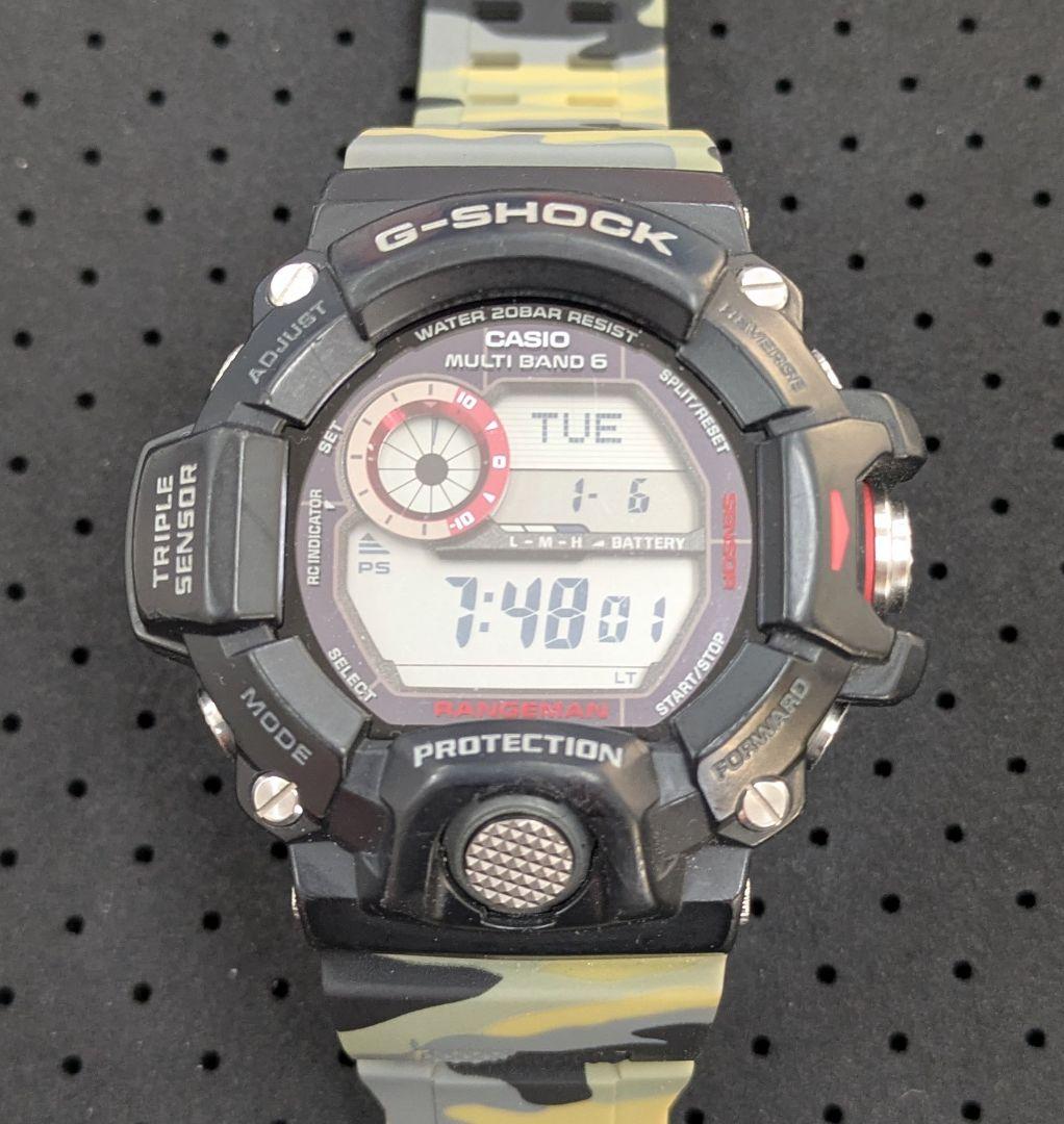 G-SHOCK 電波ソーラー トリプルセンサー レンジマン GW-9400J